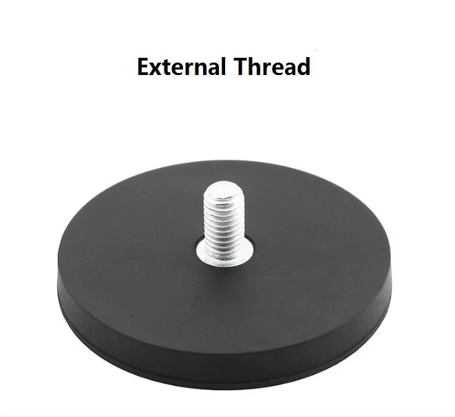 Rubber Coated NdFeB Mounting Magnets with Screw Pot Cup Magnets