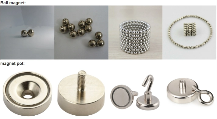 High Quality N52 Neodymium NdFeB Permanent Magnetics Assemblies