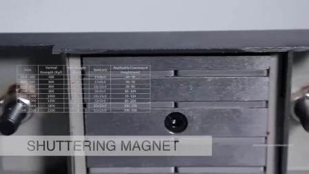 Schalungsmagnet-Schalungssystem, vorgefertigte Betonmagnete